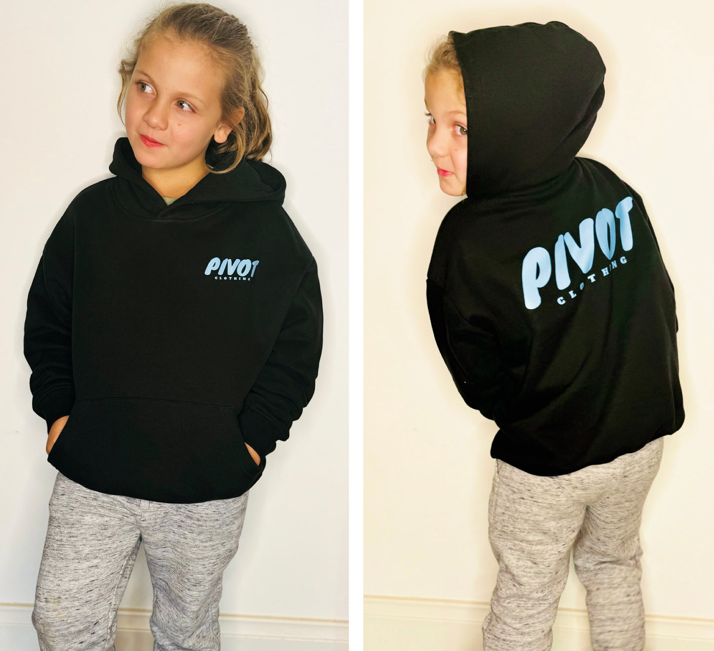 Kids Black Hoodie