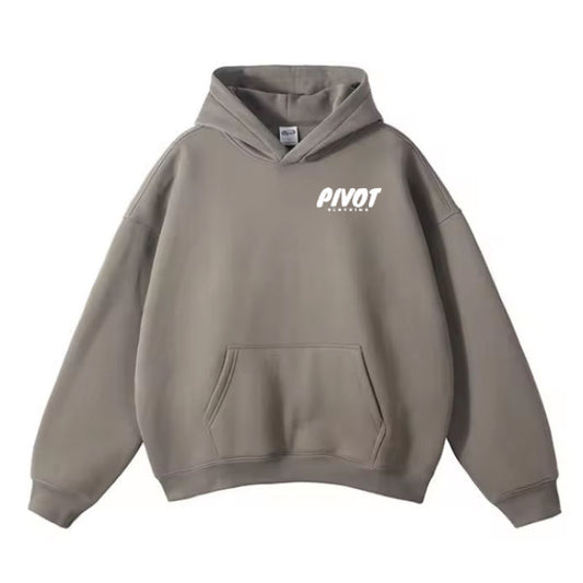 Olive Grey Hoodie